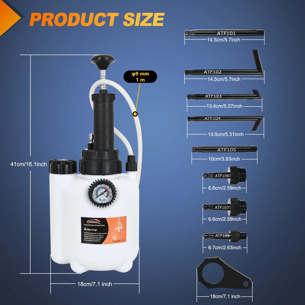 NiLight 3L Transmission Fluid Pump Kit