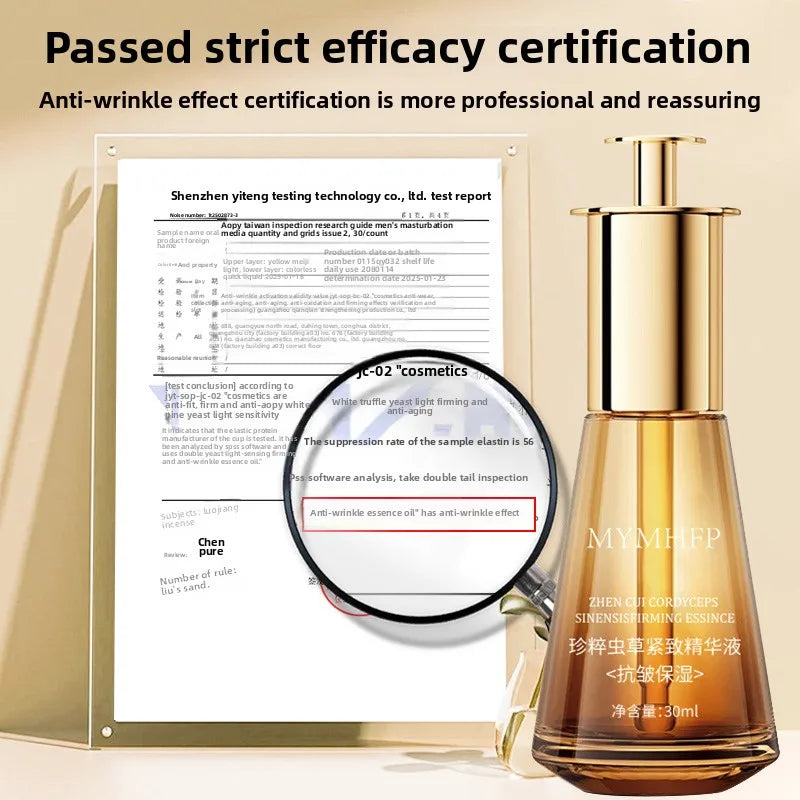 Cordyceps Sinensis Anti-aging Serum Anti-wrinkle Whitening Brightening Promote collagen Reduce Fine Line Skin Care Essence