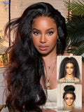 Nadula 13x4 HD Real Scalp Lace Frontal Human Hair Wig Natural
