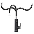 Briwellna Electric Water Heater 220V Flowing Heater Kitchen Faucet 2 in 1 Tap Tankless Water Heating Mixer Electric Geyser