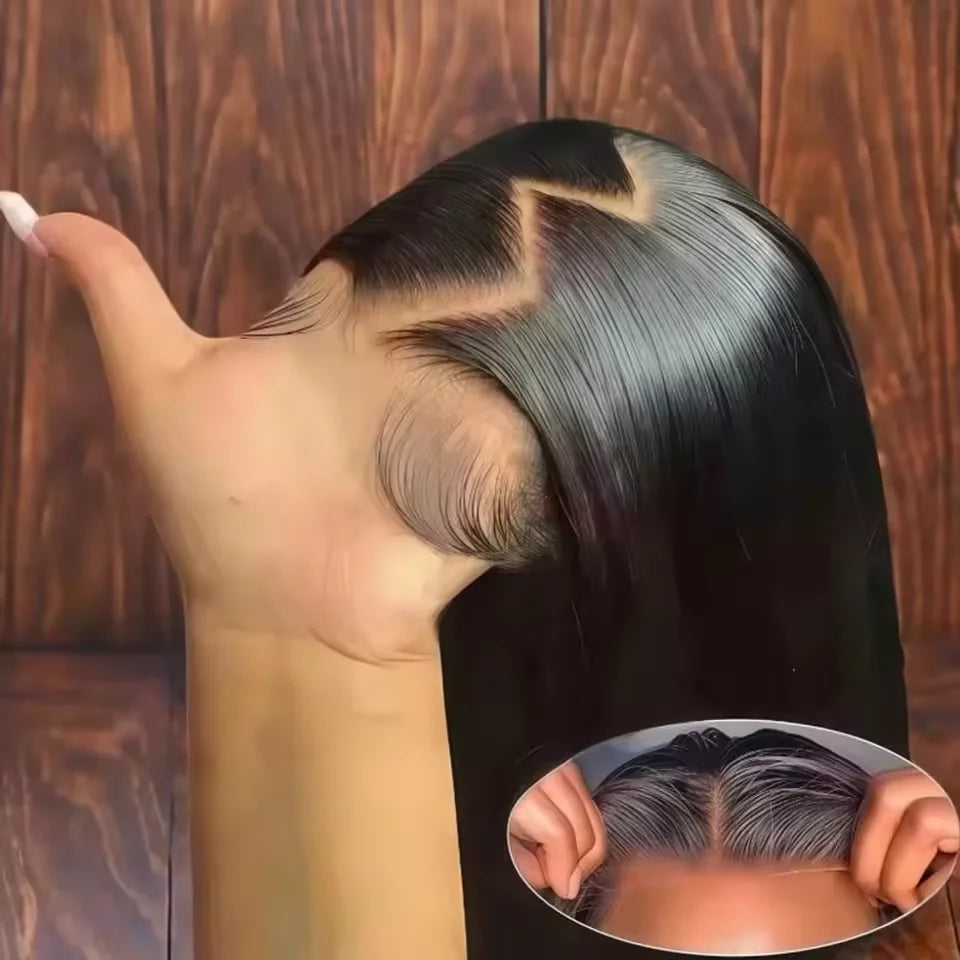 30-Inch Bone Straight Lace Front Wig