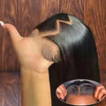 30-Inch Bone Straight Lace Front Wig