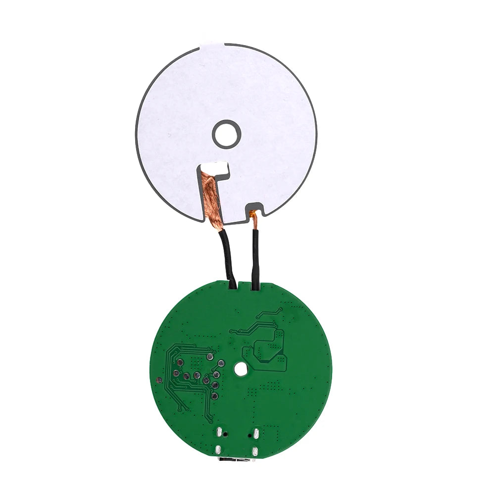 Type C DC 5-12V 20W High Power Wireless Charger Transmitter Module Fast Charging Circuit Board for Mobile Phone