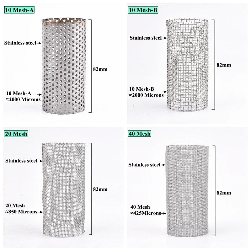 1~5Pcs 10 Mesh-200 Mesh Filter Net Garden Watering Filter Domestic Kitchen Purification Water impurities Filter Accessories