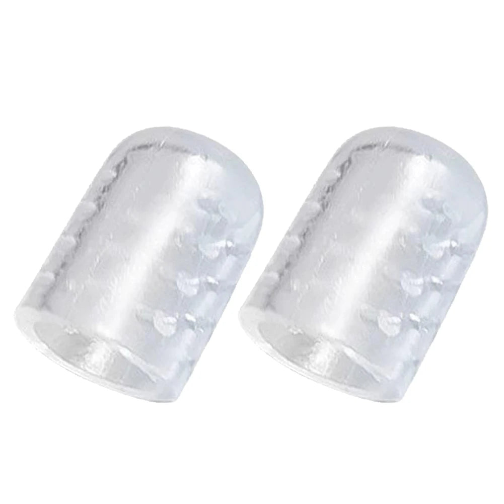 Toe Covers Breathable Silicon Resin Toe Caps Cover Protectors Elasticity Relief Pain Anti-Friction Sweatproof for Mne Women