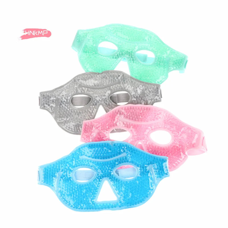 Reusable Cooling Eye Mask with Gel Beads - Cold Eye Compress for Puffy Eyes Stress Relief Dry Eye Relief SPA Skin Care Tool