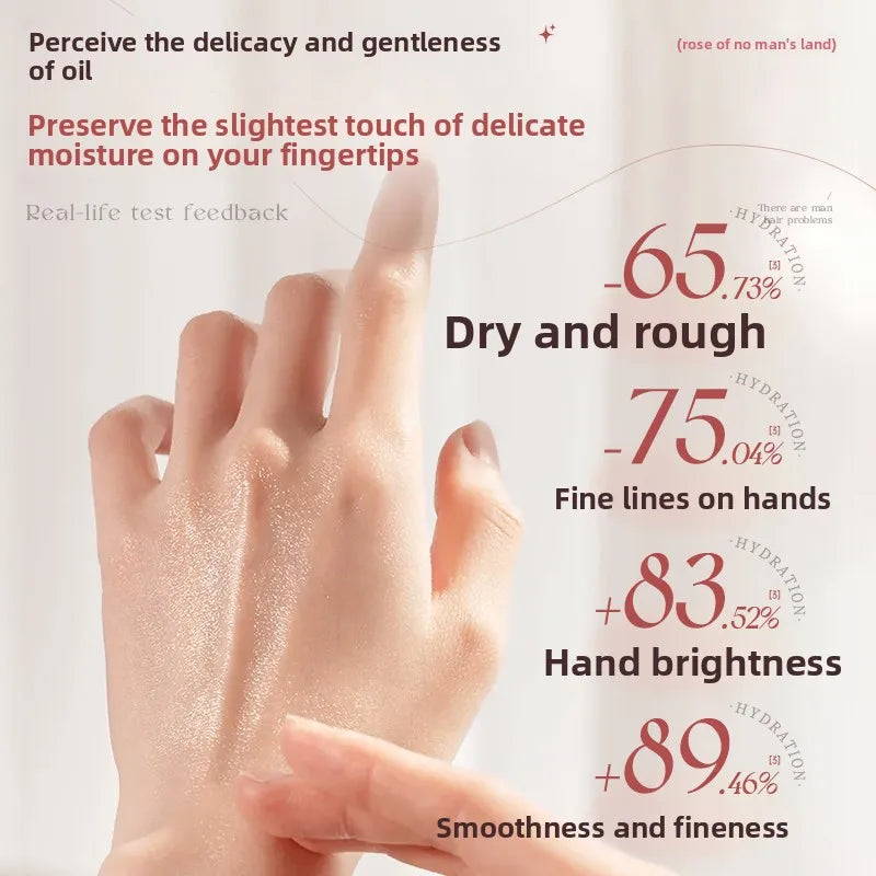 OHBT Moisturing Hand Care Oil, 150ml Rosehip Oil  Smooth Skin Care Essence, Whitening Nourish Hand Care Water