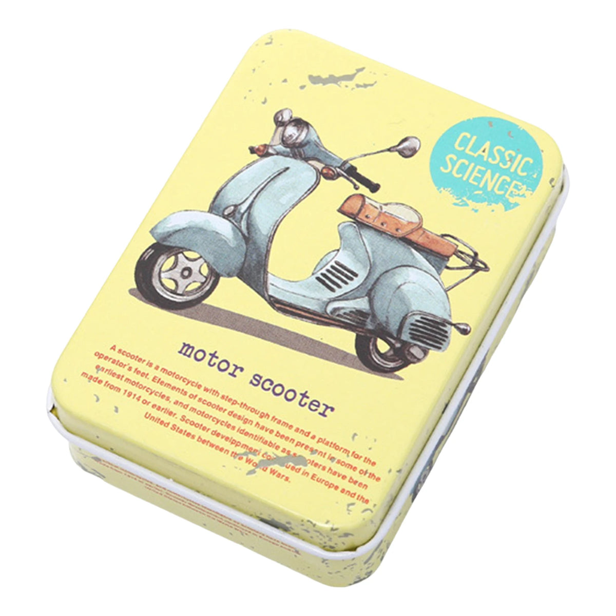 Vintage Storage Iron Box Creative Rectangular Tinplate Box For Hairpin Card Jewelry Organizer Rural Nostalgic Storage Boxes