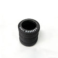1pcs Fun Tire-Shaped Pen Holder -PVC Desk Organizer, Ideal for School and Office Supplies, Painted Finish, Office Supplies