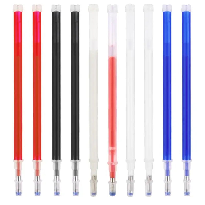 10-21pcs Heat Erasable Magic Marker Pen Fabric Pencil Temperature Disappearing Marker Pens Line Marking DIY Craft Sewing Parts