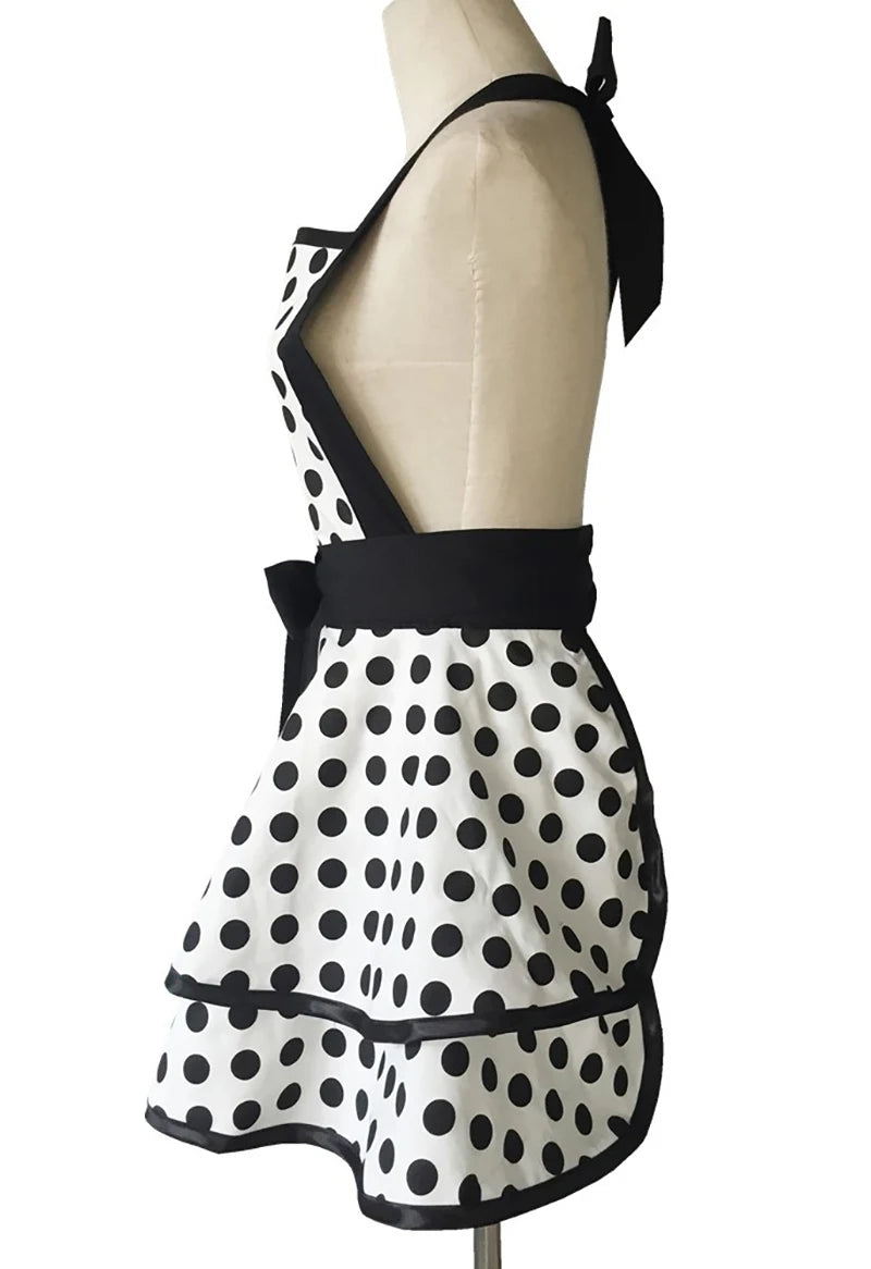 Lovely Apron Cute  Large Swing Princess Apron kitchen Cooking Oilproof Aprons for Women Girls