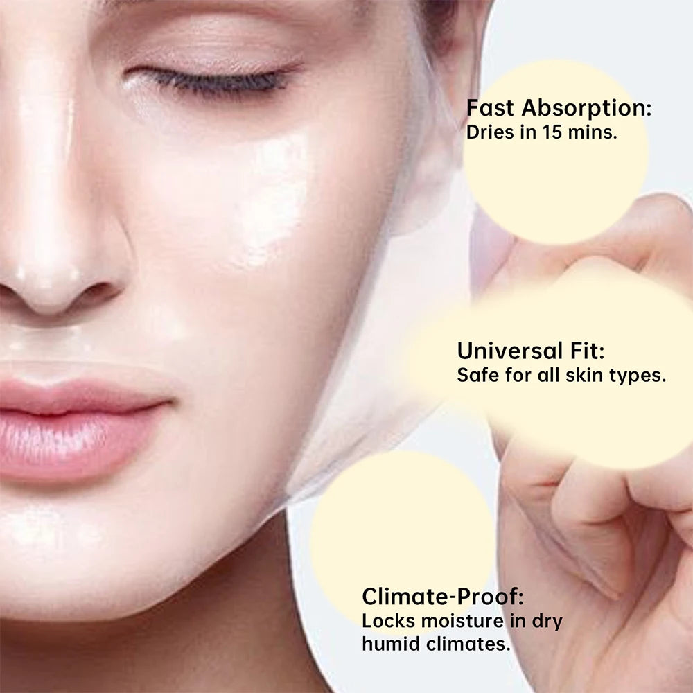 Turmeric Deep Collagen Mask Peel Off Mask Face Anti Wrinkle Lifting Korean Skin Care Masks Skin Firmnes For Nighttime Care
