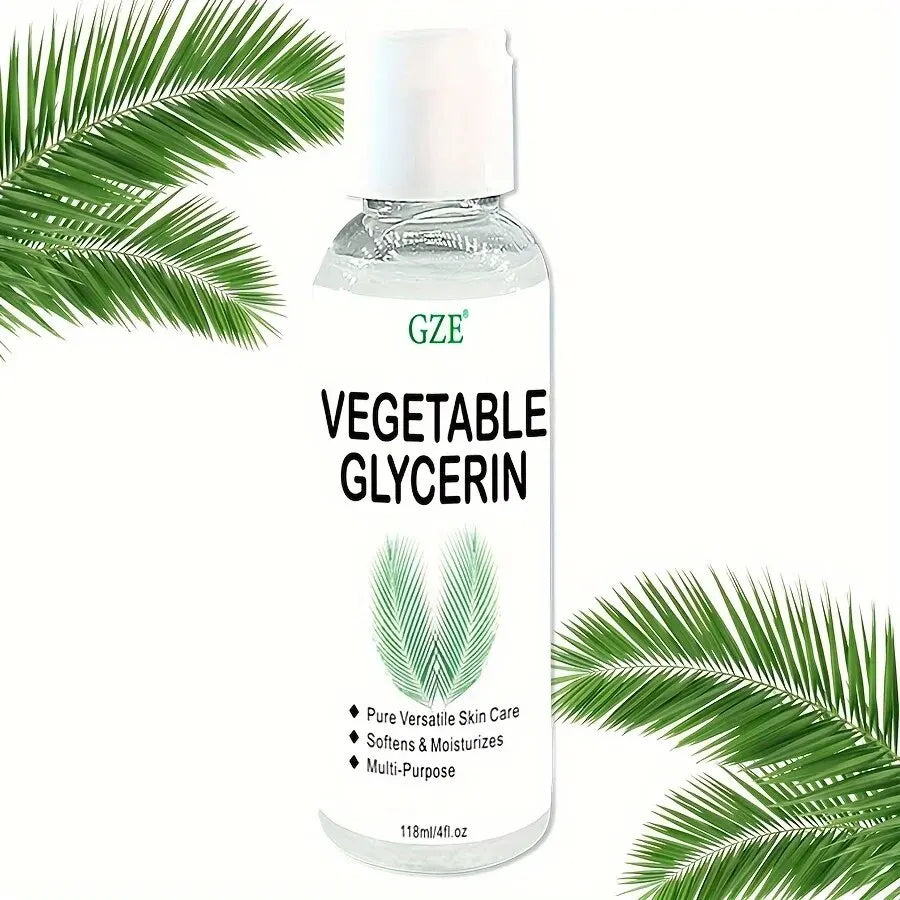 Vegetable Glycerin, 100% Pure, Versatile Skin Care, Softening and Moisturizing, Multi-PURPOSE AND VERSATILE SKIN CARE