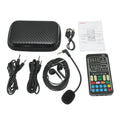 I9 Mini Voice Changer Live Sound Card + Headphones