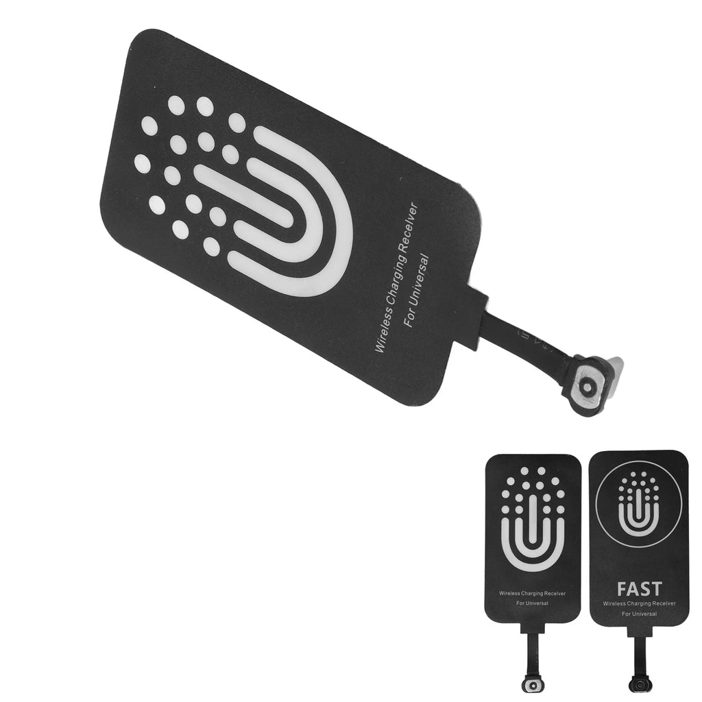 Type-C Wireless Charger Universal Ultra-Thin Wireless Charging Receiver Pad Includes Magnetic Charging Cable