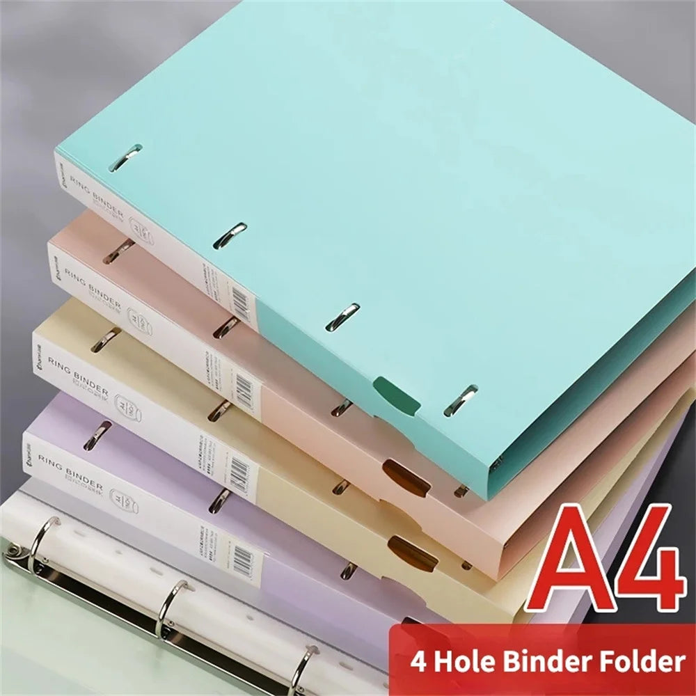 A4 Binder Folder File Folders Office Document Organizer File Binder 240 Sheets Capacity Desk Organizer Office Students Supplies