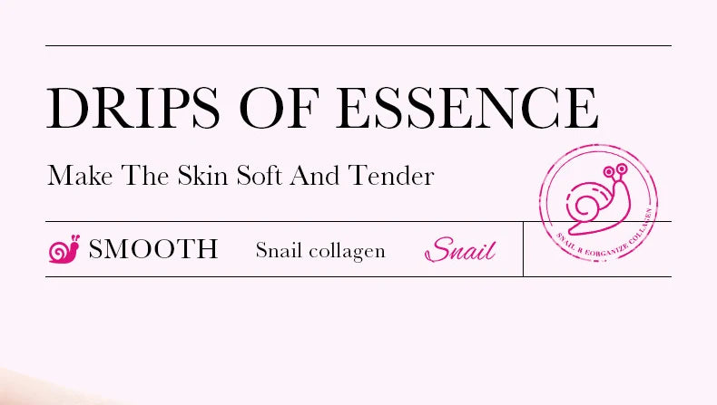 5pcs SADOER Snail Collagen Face Mask Firming Moisturizing Brightening Hydrating Facial Masks Beauty Face Skin Care Products