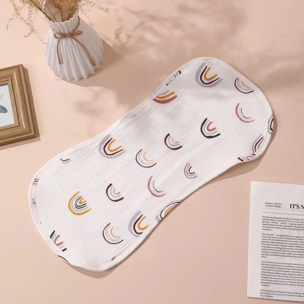 1pc 6 Layer Muslin Burp Cloth Set Soft Absorbent Multi-Purpose