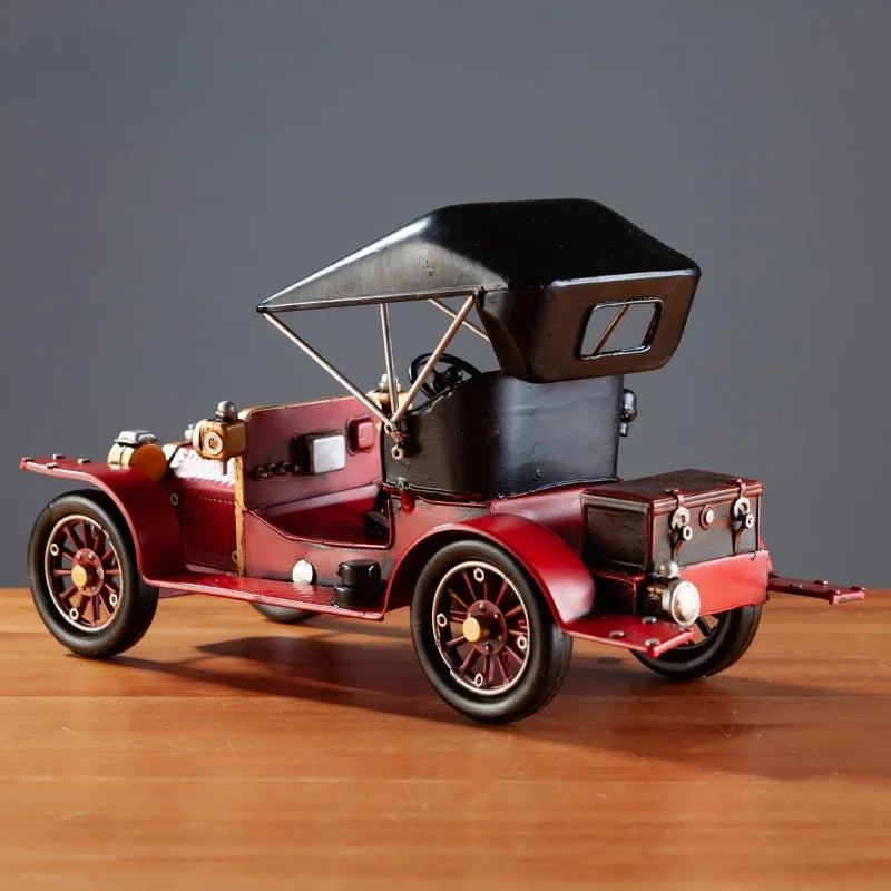 Vintage Nostalgic Vintage Car Models Office Accessories Creative Home Porch Living Room Wine Cabinet Decorations Room Decor