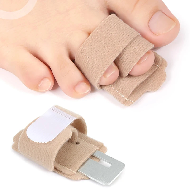 1Pcs Hammer Toe Straightener Toe Splints Bandages For Correcting Hammertoe Crooked & Overlapping Toes Protector