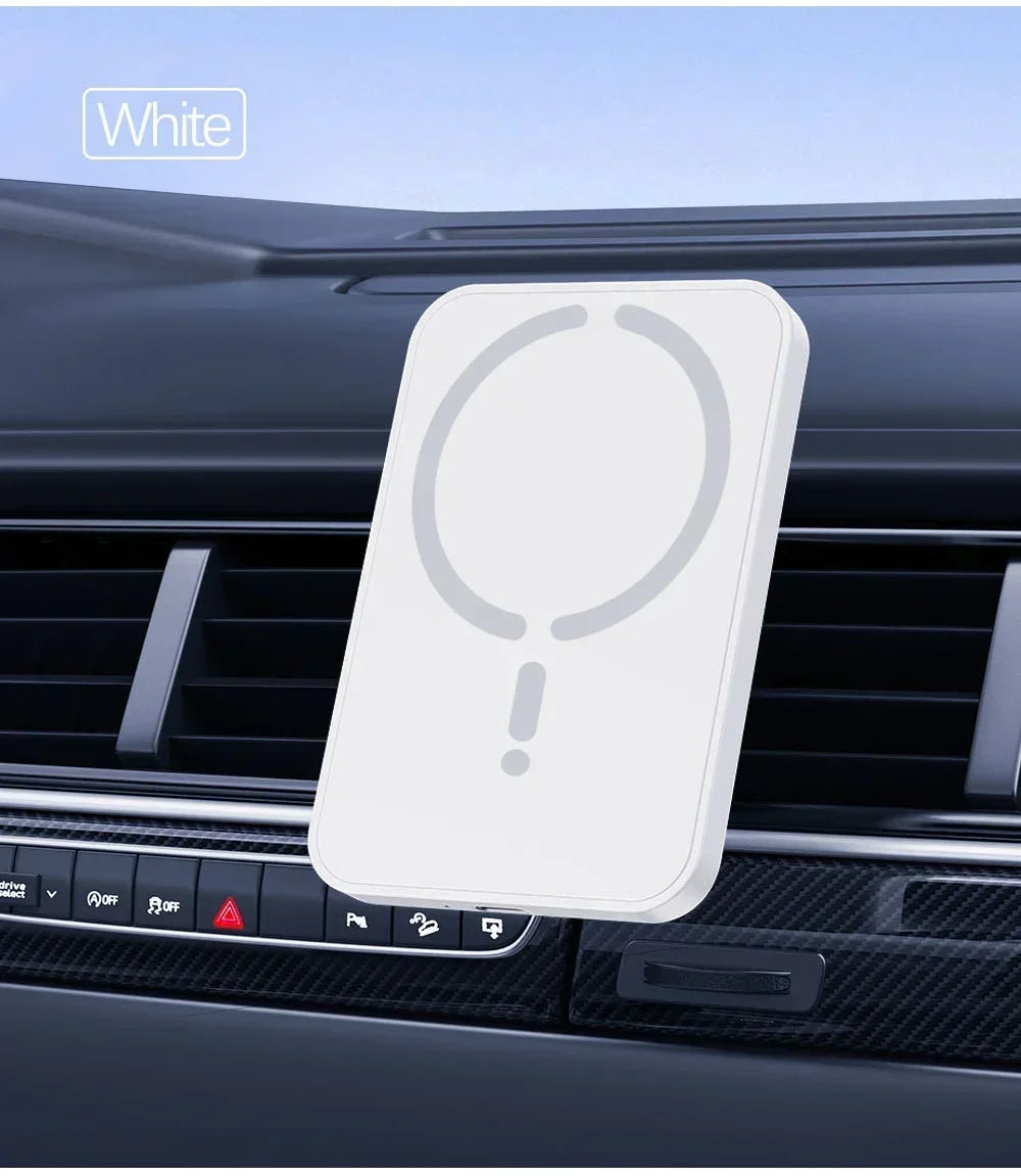 30W Car Magnetic Wireless Charger Air Vent GPS Phone Holder Stand For Magsafe iPhone 17 16 15 14 13 12 Pro Max Fast Charging