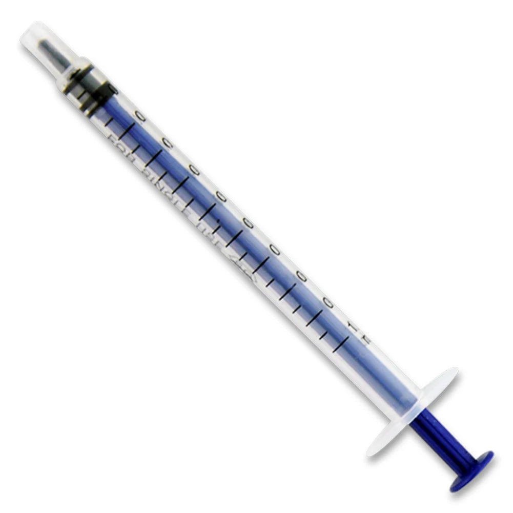 Plastic 1ml Syringe With OPP Without Needles For Industrial Soldering Pet Feed Kithchen Car Tool Adhesives Glue 100Pcs Syringes