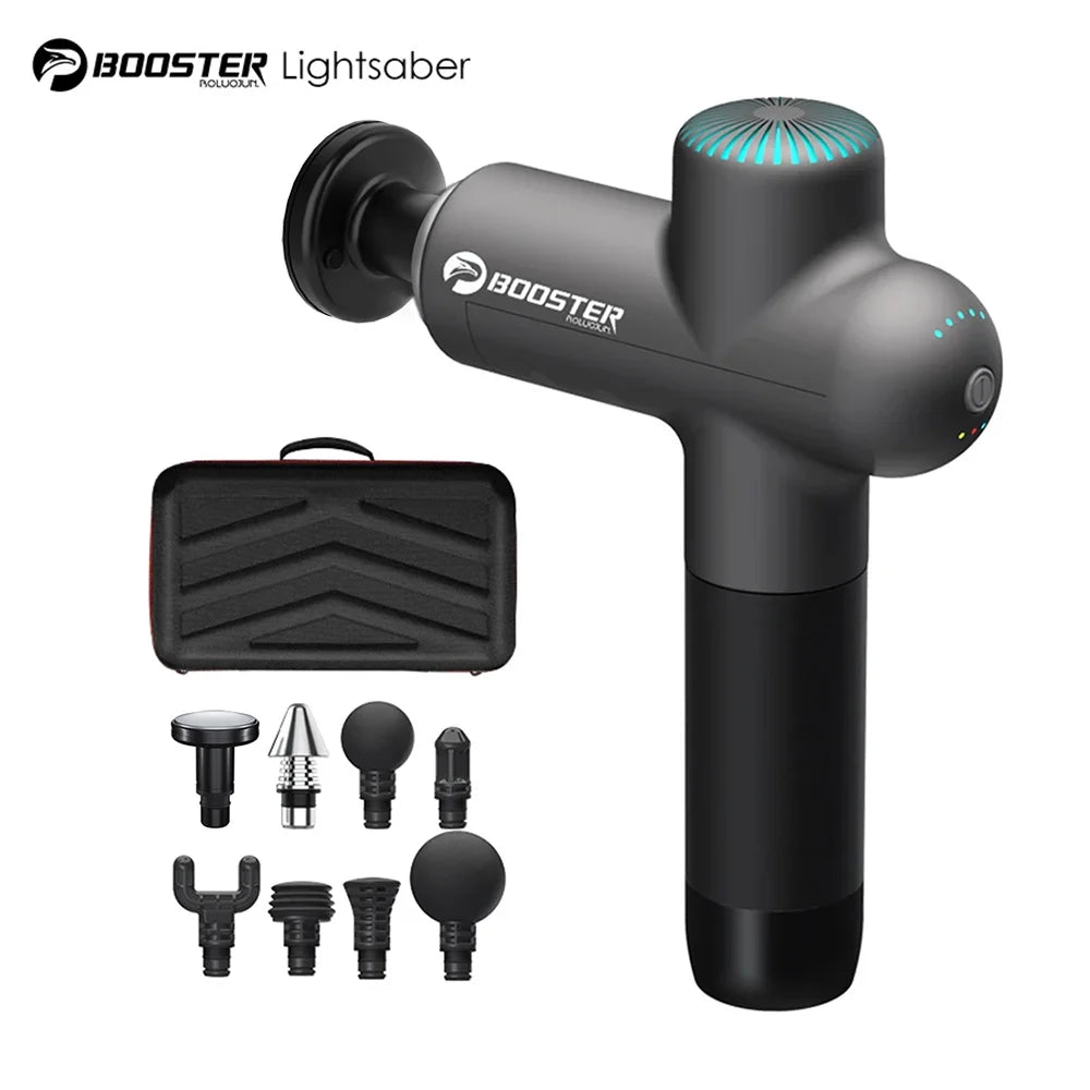Booster Massage Gun Electric Neck Massager 7.4V Smart Hit