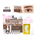 Professional Eyelash Perm &amp; Tint Kit Black Brown Eyebrow