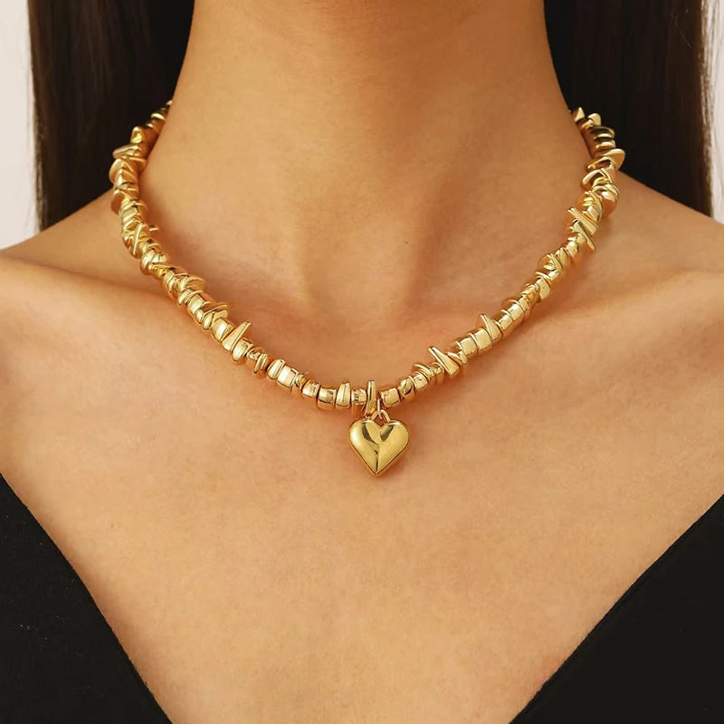 Fashion Y2K Crystal Pearl Choker Necklaces for Women Unique Design