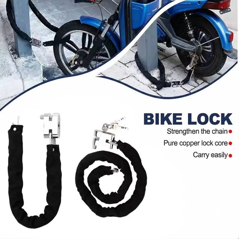 1.2M 2M 3M Motorcycle Bike Lock Heavy-duty Chain Lock