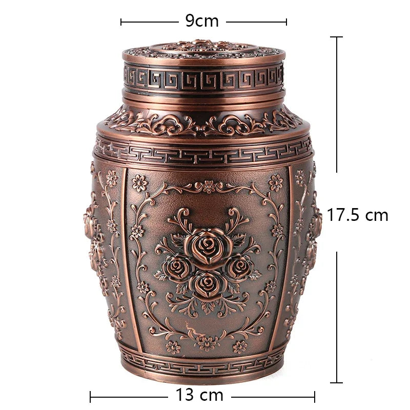 Metal Cremation Urns for Human Ashes, Coffin Box, Pet Memorial, Keepsake Urns, Small Animal Urn, Funeral pet urns