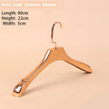 5PCS Gold Non-Slip Clothes Hanger,Adult Suit Hangers with 3CM Wide Shoulder,Closet Storage Rack for Coat T-Shirts Sweater Pants