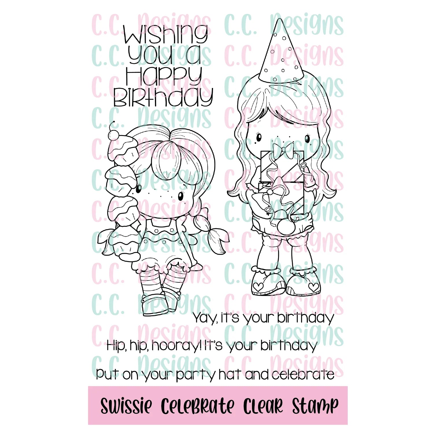 New 2026 Henry & Twila Birthday Clear Stamp Set For DIY Scrapbooking Crafts Maker Photo Album Template Handmade Decoration
