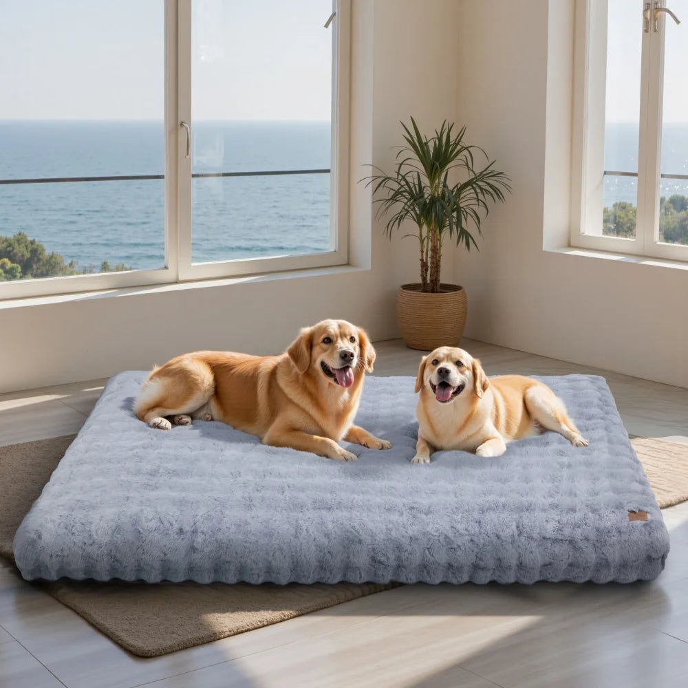 Ultra Plush Dog Bed Soft Pet Cushion Large Dog