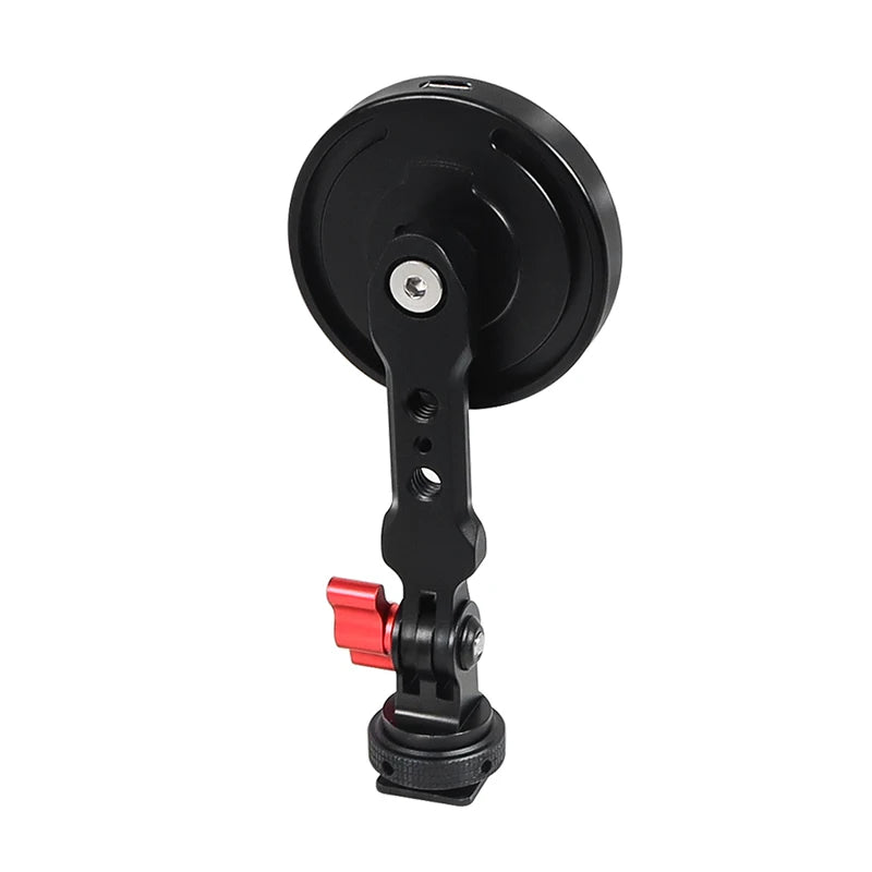 Mobile Phone Stand Holder Magnetic Wireless Charger 10W Tripod Adapter 1/4 Mount Cold Shoe for MagSafe Magnet Charging Station