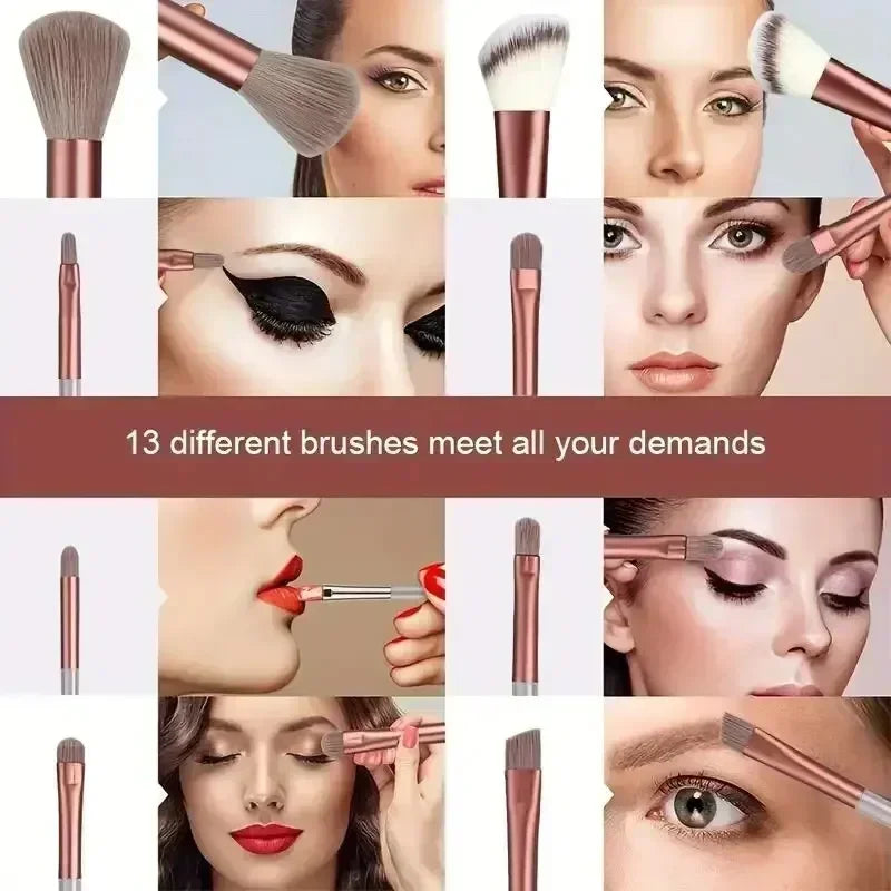 Makeup Brush Set Soft Fluffy Professiona Cosmetic Foundation