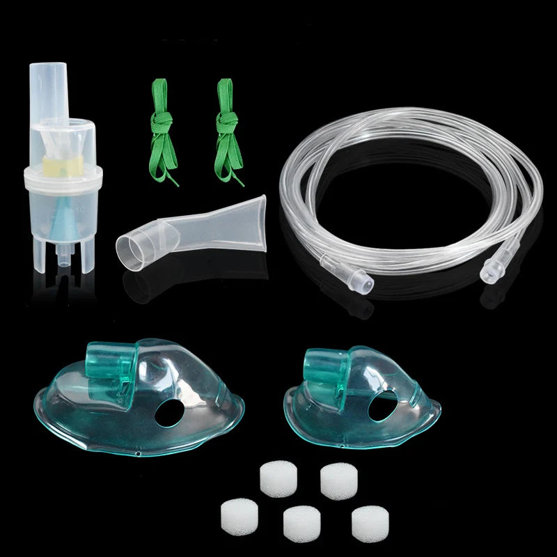 Nebulizer Cup Mask Adult Kid Inhaler Set Soft Tube