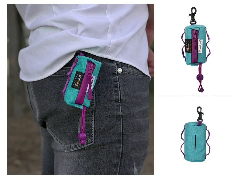 Truelove Pet Pet Dog Poop Bags Garbage Dispenser Collector Bag Puppy Cat Pooper Scooper Bag Small Rolls Outdoor Clean PetTLB2012