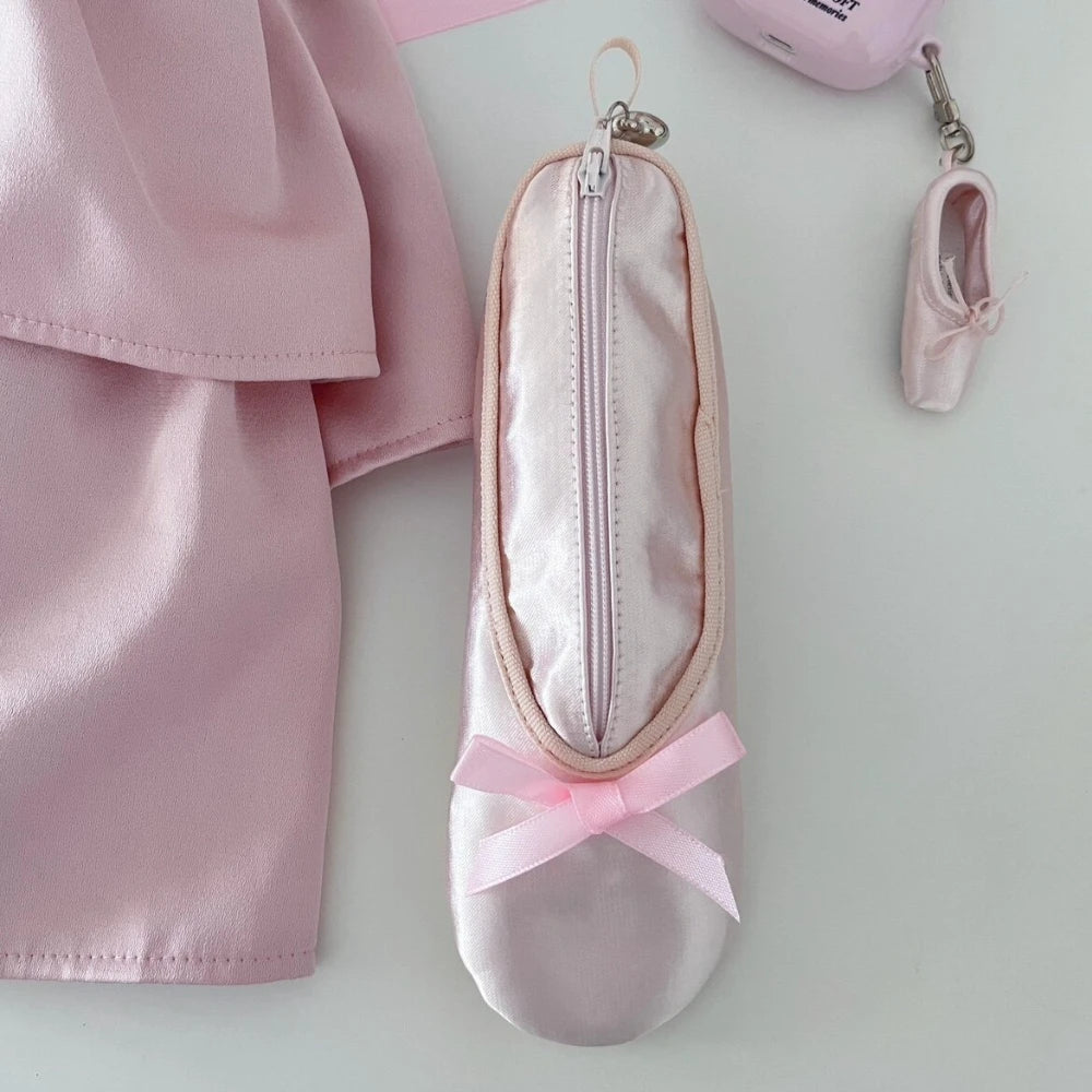 French Girlish Vibe Y2K Girls Makeup Bag Coin Purse
