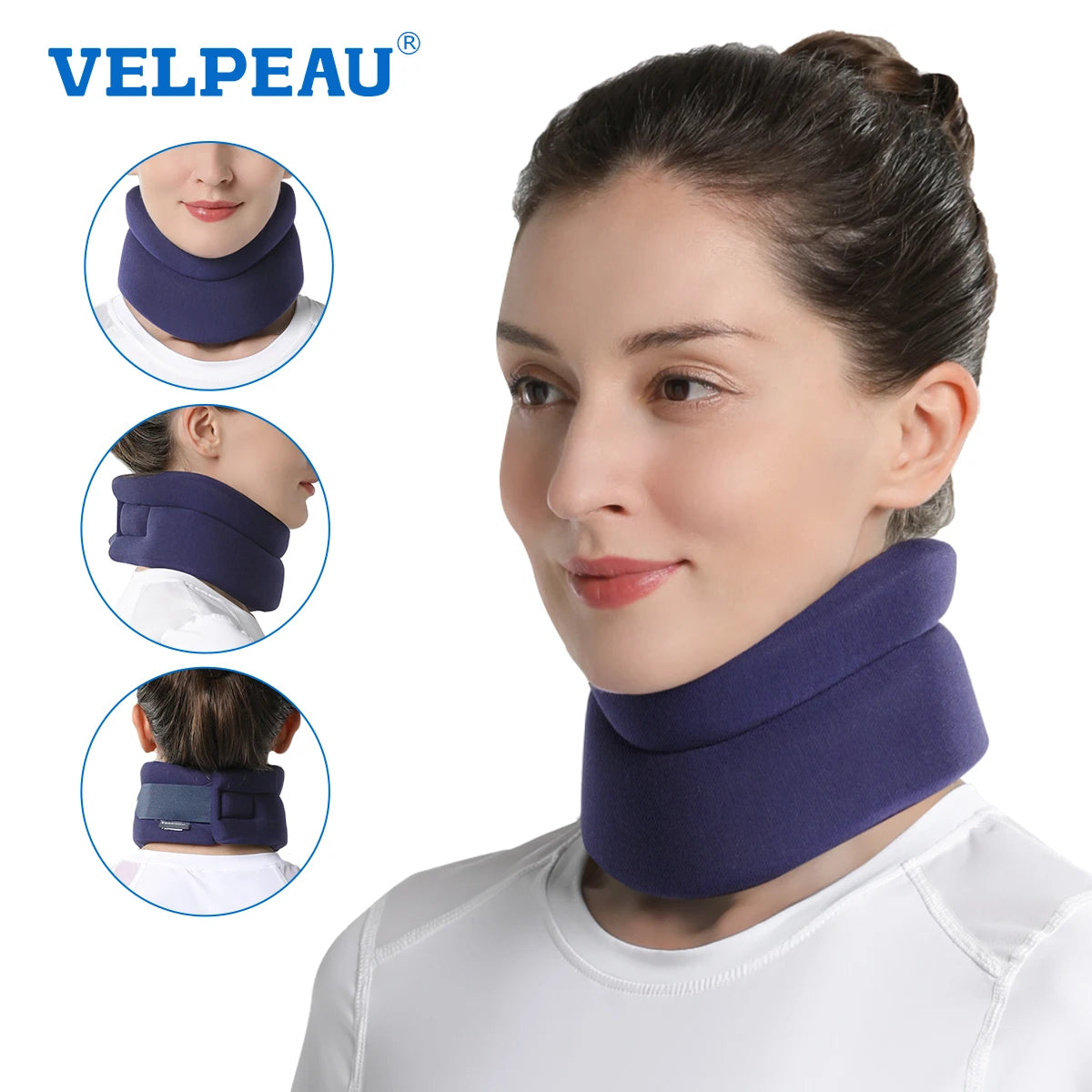 VELPEAU Foam Neck Support Brace for Neck Pain and
