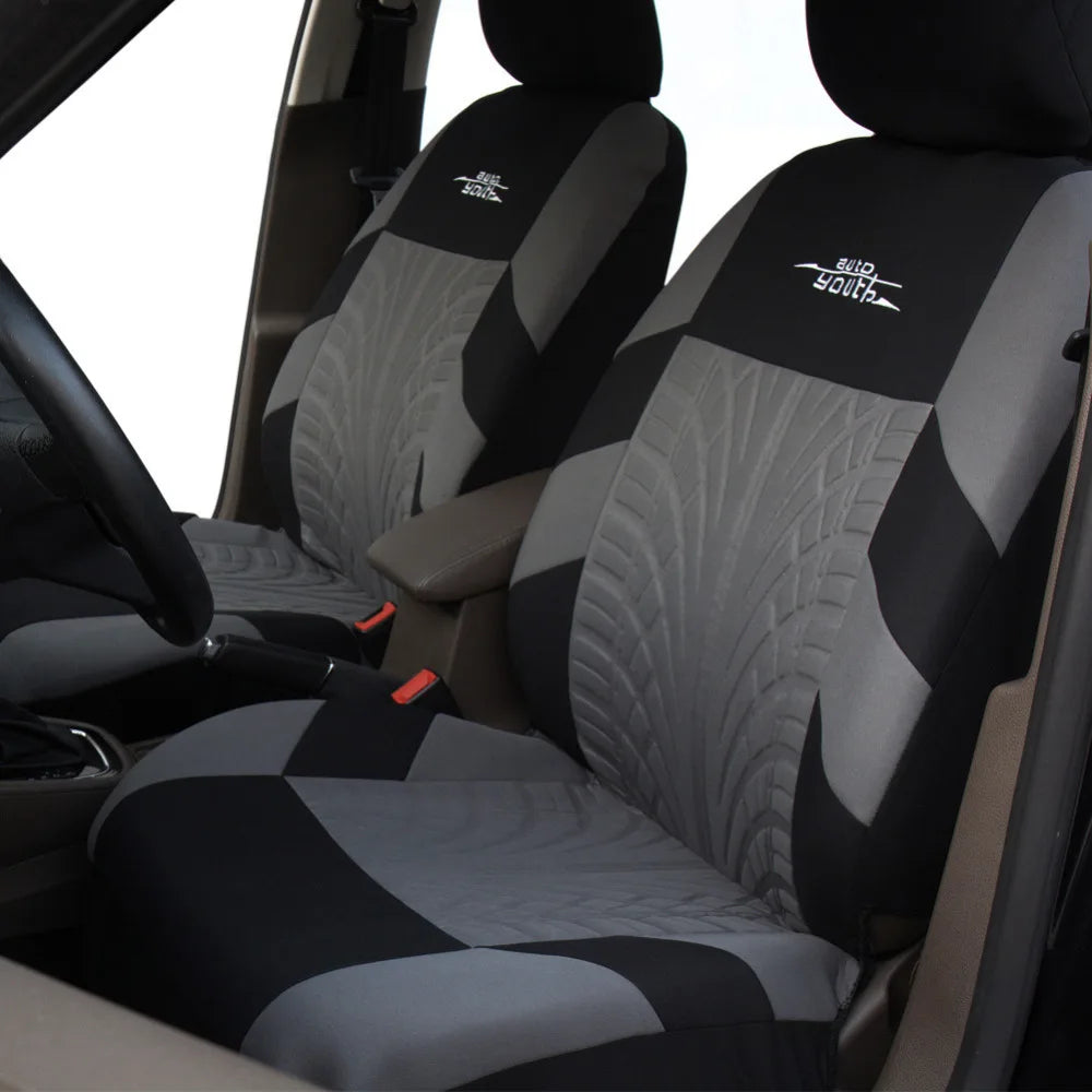 Embroidered Full Set Car Seat Covers