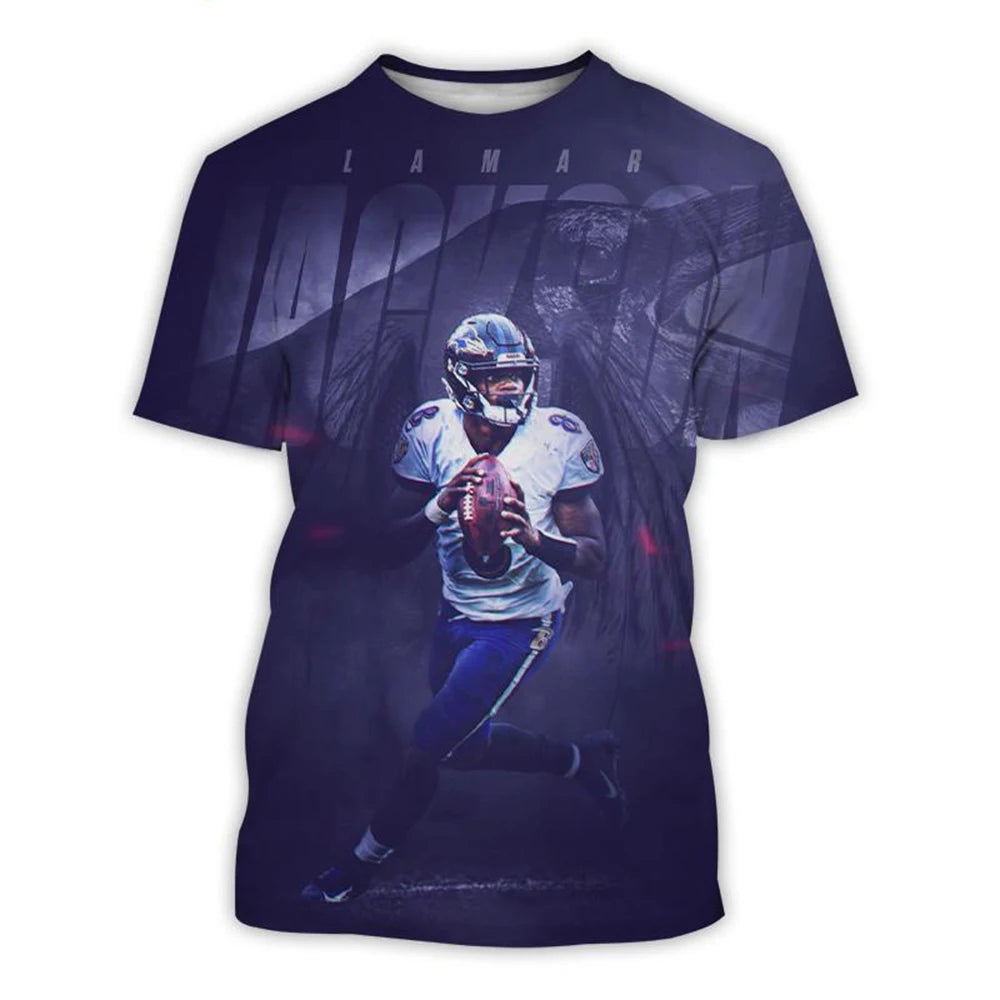 Summer Fashion Trend 3D Printed Men's Short Sleeved T-Shirt