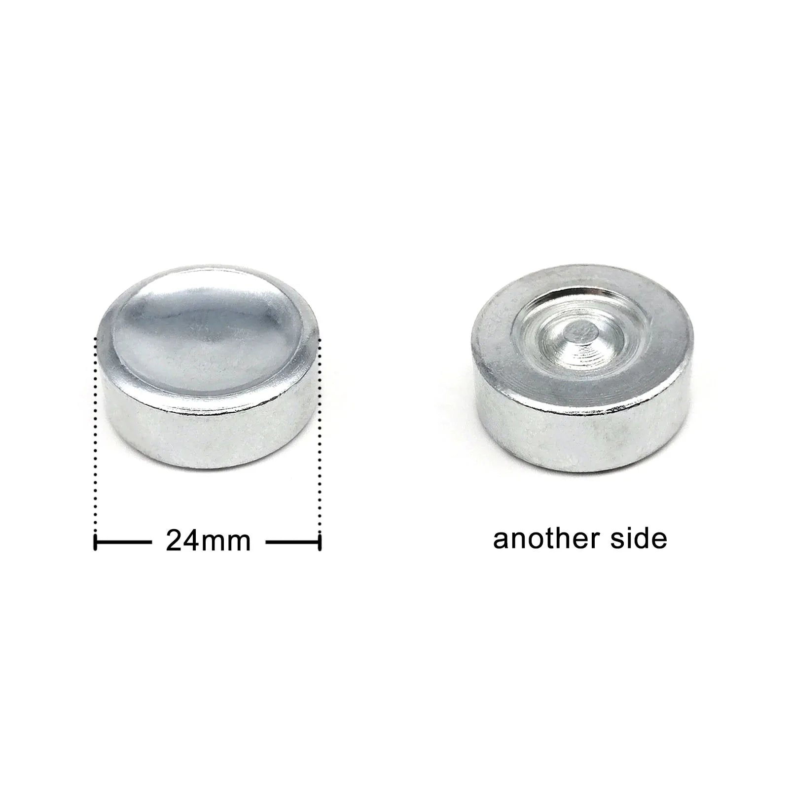 6mm 8mm 10mm Die Punch Tool Steel Rod for Metal Double Cap Side Round Rivet Decorative DIY Nailhead Spike Stud