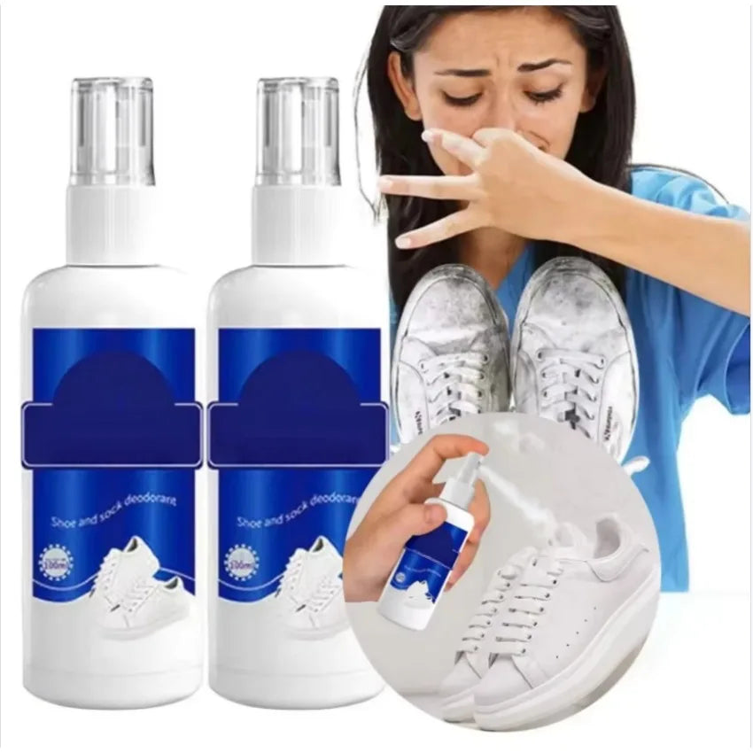 Shoes Deodorizing Removal Spray Foot Socks Odor Stink Freshener