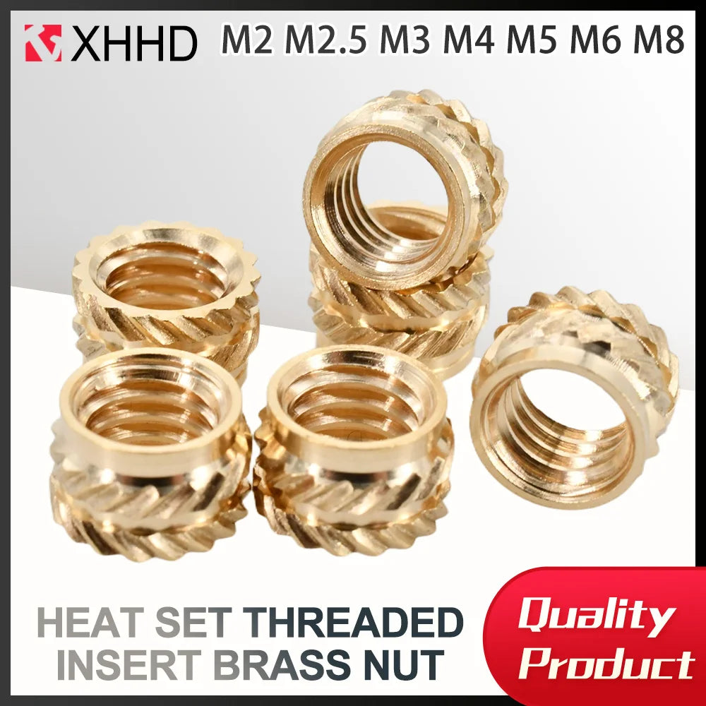 100-300Pcs M2 M2.5 M3 M4 M5 M6 M8 Heat