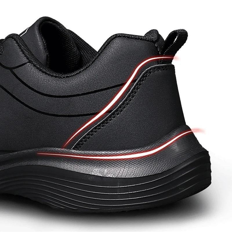 Men Running Shoes Winter Warm Male Sneakers Anti-slip Breathable