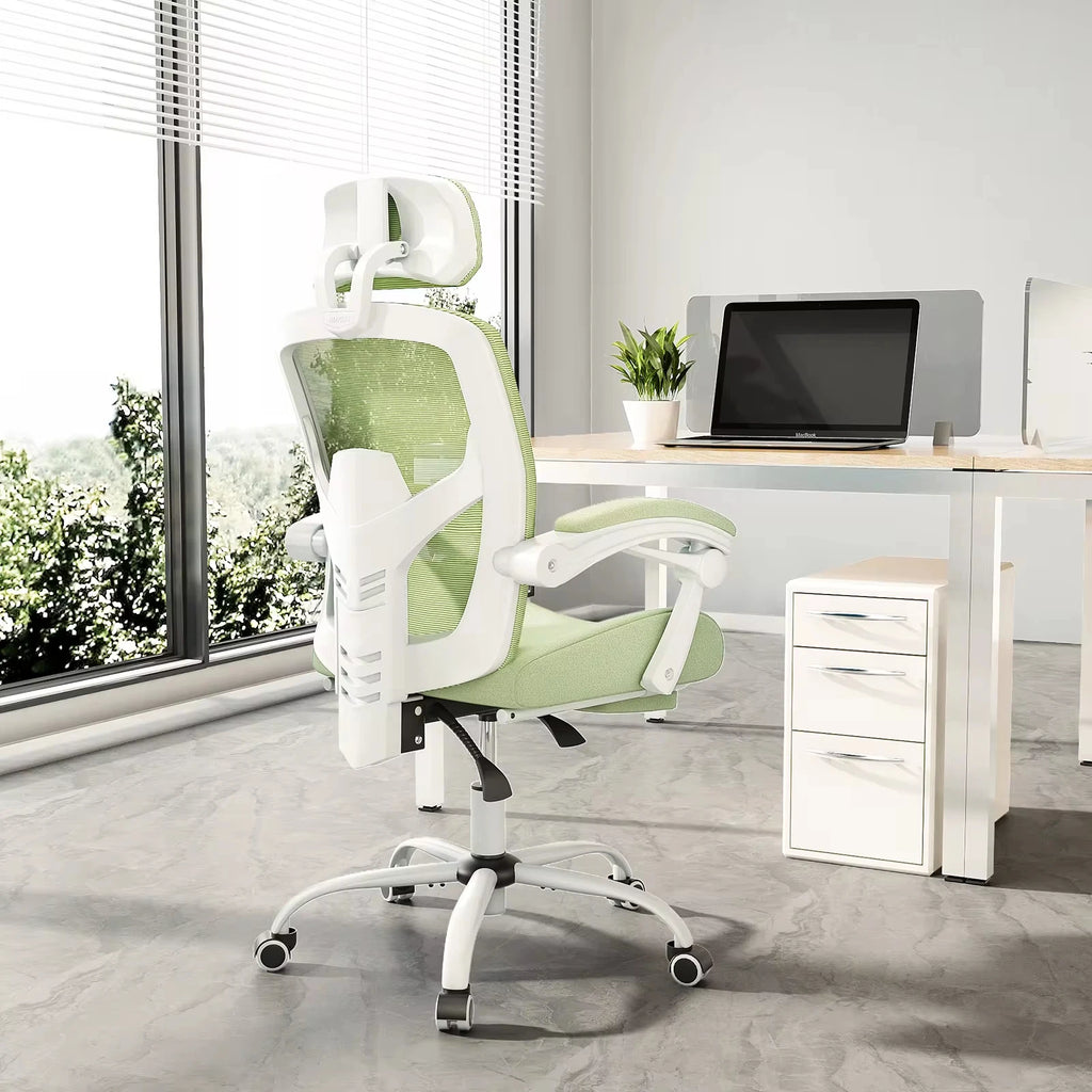 JHK Ergonomic Reclining High Back Mesh Living Room Rocking