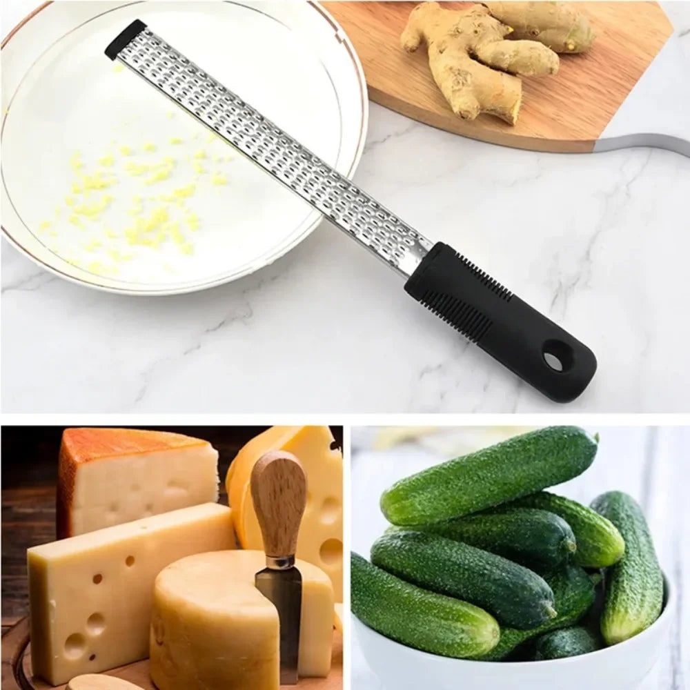 Stainless Steel Cheese Grater Slicer Lemon Zester Chocolate Chopper Fruit Peeler Planer Vegetables Cutter Kitchen Home Gadgets
