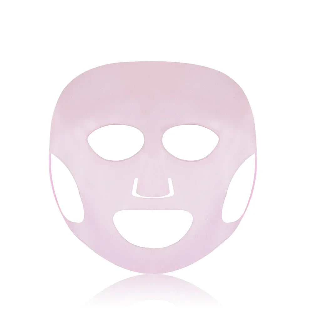2025 Silicone Mask Reusable Cover Face Skin Care Hydrating Moisturizing Mask For Sheet Prevent Evaporation Steam Beauty Tool
