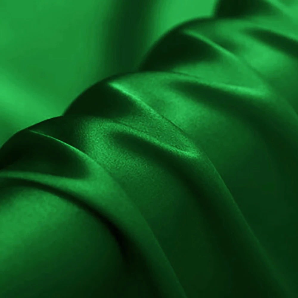 CISULI Pure Silk Stretch Satin Fabric,16momme,Width 140cm,Silk Lycra,Shirt and Dress Cloth Material